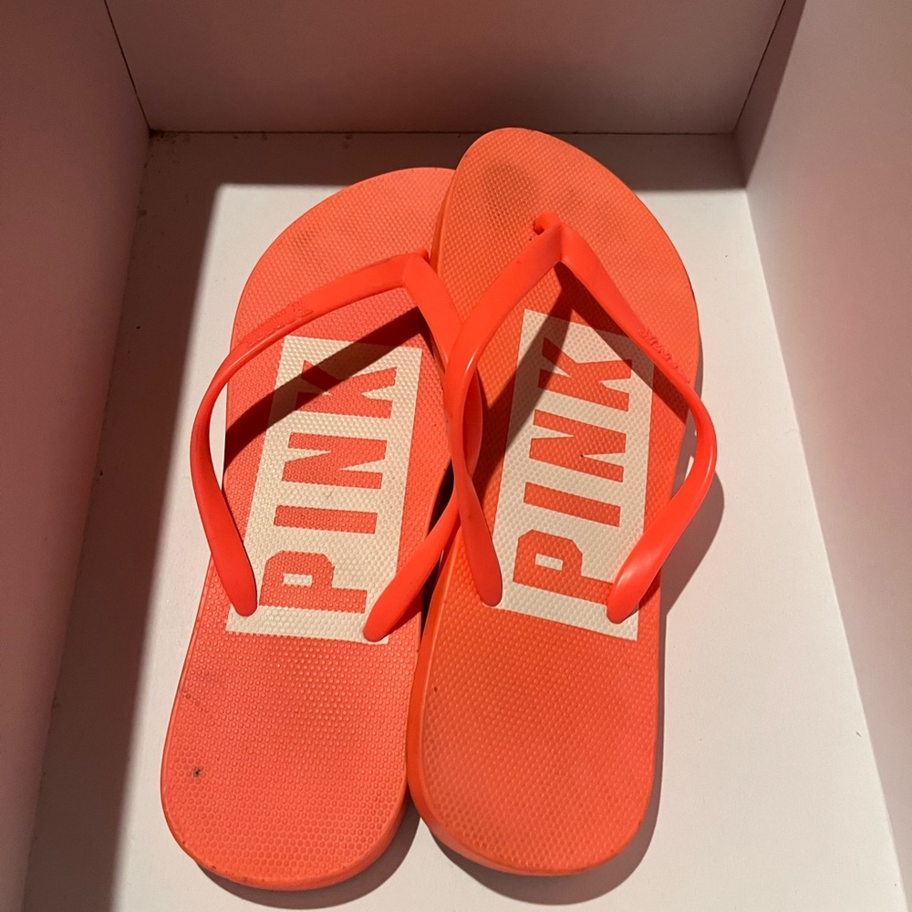 PINK flip flops
